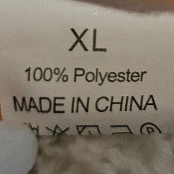 Rainbow striped Crocheted Knit Crop Cardigan Top Blouse Size XL Rainbowcore 3654 - Picture 3 of 5